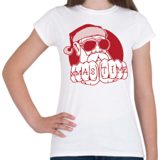 PRINTFASHION Xmas Time - Női póló - Fehér női póló
