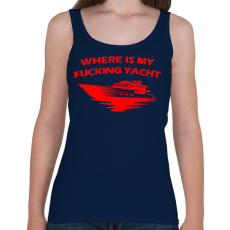 PRINTFASHION Yacht - Női atléta - Sötétkék