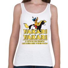 PRINTFASHION Yakari Yakari - Női atléta - Fehér női trikó