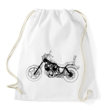 PRINTFASHION Yamaha Virago 2 - Sportzsák, Tornazsák - Fehér tornazsák