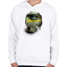 PRINTFASHION yellowjackets sorozat - Gyerek kapucnis pulóver - Fehér