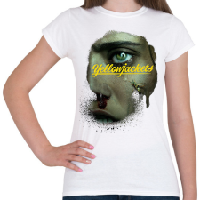 PRINTFASHION yellowjackets sorozat - Női póló - Fehér női póló