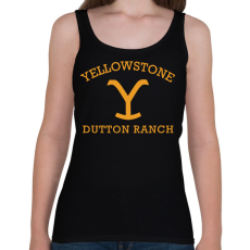 PRINTFASHION Yellowstone Dutton - Női atléta - Fekete