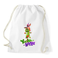 PRINTFASHION Yooka Laylee - Sportzsák, Tornazsák - Fehér tornazsák