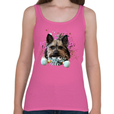 PRINTFASHION yorkie2 - Női atléta - Rózsaszín