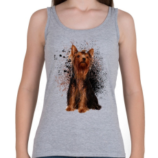 PRINTFASHION yorkie - Női atléta - Sport szürke