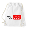PRINTFASHION you cool - Sportzsák, Tornazsák - Fehér
