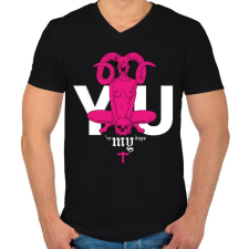 PRINTFASHION You're my dope - Férfi V-nyakú póló - Fekete férfi póló