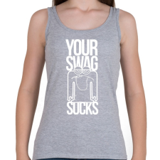 PRINTFASHION YSS - Női atléta - Sport szürke női trikó