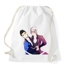 PRINTFASHION Yuri!!! on Ice - Sportzsák, Tornazsák - Fehér tornazsák