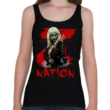 PRINTFASHION z nation-lucy - Női atléta - Fekete női trikó