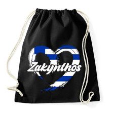 PRINTFASHION zakynthos - Sportzsák, Tornazsák - Fekete tornazsák