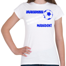 PRINTFASHION Zalaegerszegi drukker - Női póló - Fehér női póló