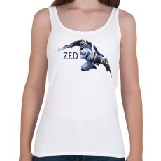 PRINTFASHION Zed - Női atléta - Fehér