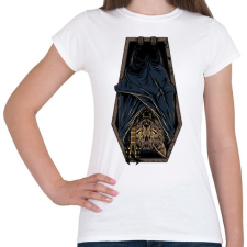 PRINTFASHION Zenész denevér - Női póló - Fehér női póló