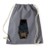 PRINTFASHION Zenész denevér - Sportzsák, Tornazsák - Grafitszürke