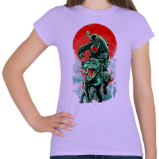 PRINTFASHION Zenész és a pitbull - Női póló - Viola