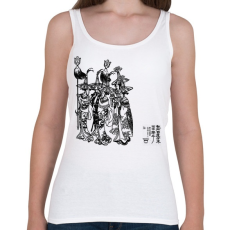 PRINTFASHION zenészek - Női atléta - Fehér