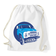 PRINTFASHION zil fun - Sportzsák, Tornazsák - Fehér tornazsák