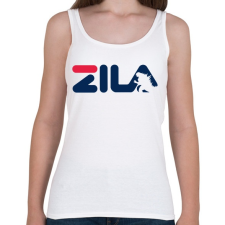 PRINTFASHION ZILA - Női atléta - Fehér női trikó