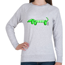 PRINTFASHION Zöld lufitacskó - Női pulóver - Sport szürke női pulóver, kardigán