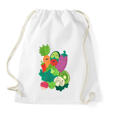 PRINTFASHION Zöldségek és gyümölcsök - Sportzsák, Tornazsák - Fehér tornazsák