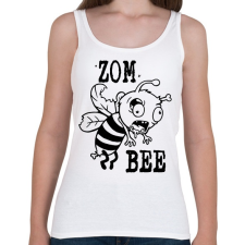 PRINTFASHION Zombeee - Női atléta - Fehér női felső