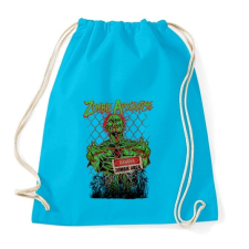 PRINTFASHION Zombi apokalipszis - Sportzsák, Tornazsák - Surf blue tornazsák