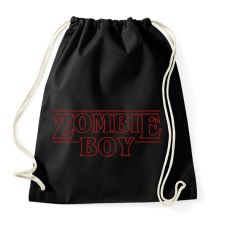 PRINTFASHION Zombi fiú - Sportzsák, Tornazsák - Fekete tornazsák