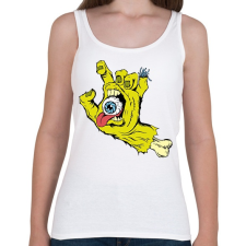 PRINTFASHION Zombikéz - Női atléta - Fehér női trikó