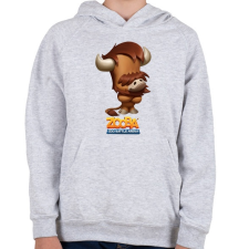PRINTFASHION Zooba - Buck - Gyerek kapucnis pulóver - Sport szürke gyerek pulóver, kardigán