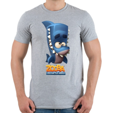 PRINTFASHION Zooba - Finn - Férfi póló - Sport szürke férfi póló