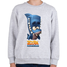 PRINTFASHION Zooba - Finn - Gyerek pulóver - Sport szürke gyerek pulóver, kardigán