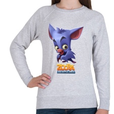 PRINTFASHION Zooba - Henry  - Női pulóver - Sport szürke női pulóver, kardigán