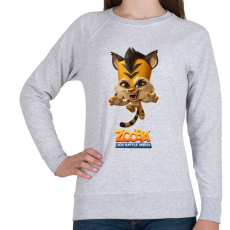 PRINTFASHION Zooba - Jade  - Női pulóver - Sport szürke