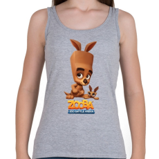 PRINTFASHION Zooba - Molly  - Női atléta - Sport szürke