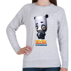 PRINTFASHION Zooba - Ollie  - Női pulóver - Sport szürke