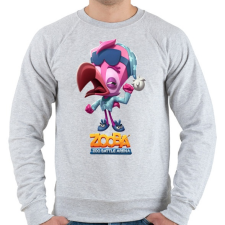 PRINTFASHION Zooba - Sleeper Milo - Férfi pulóver - Sport szürke férfi pulóver, kardigán