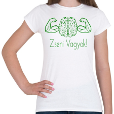 PRINTFASHION Zseni vagyok - Női póló - Fehér női póló