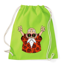 PRINTFASHION Zseniális Teknős - Sportzsák, Tornazsák - Limezöld tornazsák