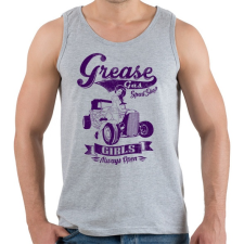 PRINTFASHION Zsííírrr - Férfi atléta - Sport szürke atléta, trikó