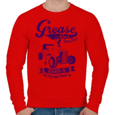 PRINTFASHION Zsííírrr - Férfi pulóver - Piros