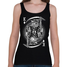 PRINTFASHION Zsugakirály - Női atléta - Fekete