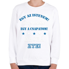 PRINTFASHION ZTE - Gyerek pulóver - Fehér