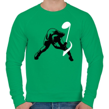 PRINTFASHION Zúzás - Férfi pulóver - Zöld férfi pulóver, kardigán