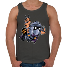 PRINTFASHION Zúzó - Férfi atléta - Sötétszürke