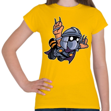 PRINTFASHION Zúzó - Női póló - Sárga