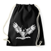 PRINTFASHION Zyzz Angel - Sportzsák, Tornazsák - Fekete