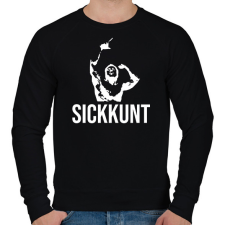 PRINTFASHION Zyzz - Sickkunt - Férfi pulóver - Fekete férfi pulóver, kardigán