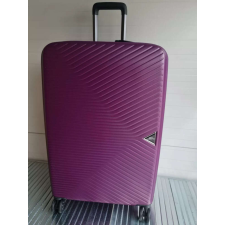 Prism nagy méretű padlizsán bőrönd, 69cmx49cmx30cm-keményfalú kézitáska és bőrönd